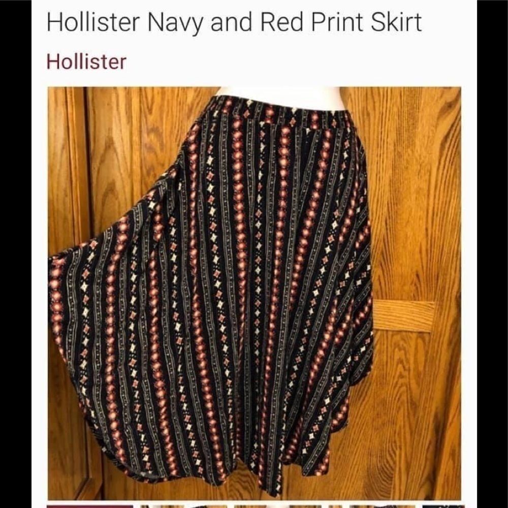 Hollister asymmetrical cut Skirt - size Small